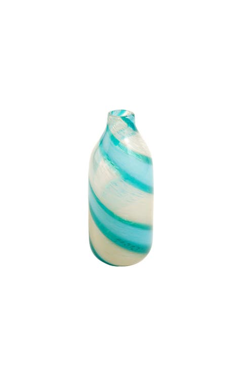 Macau Glass Vase 12 In