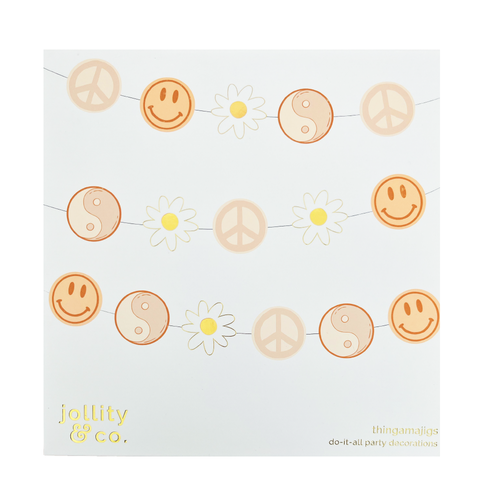 Jollity & Co Peace & Love Peace Thingamajigs In Assorted Pre-pack