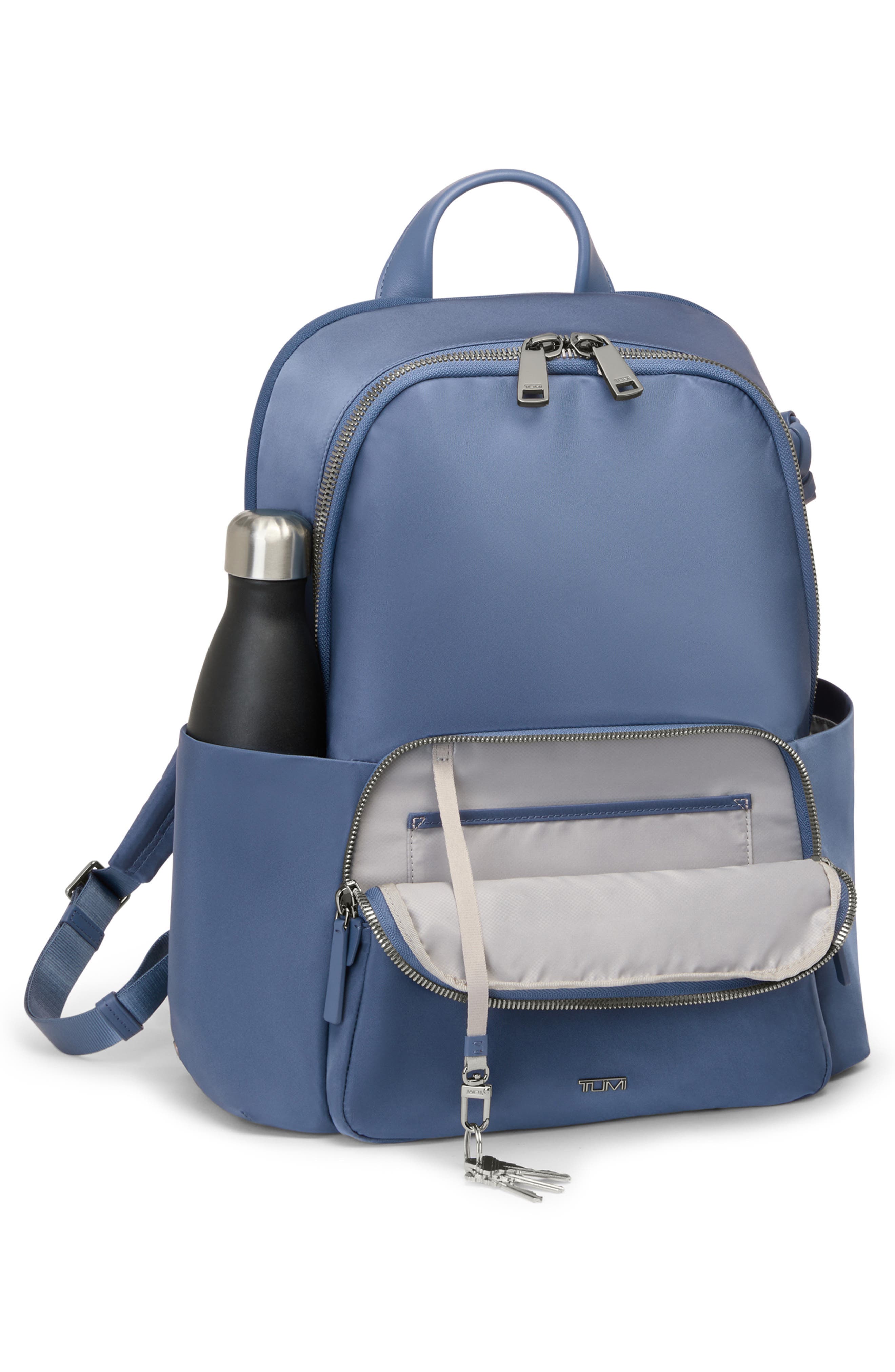 Rosie Nylon Backpack (Nordstrom Exclusive), Alternate, color, CADET BLUE