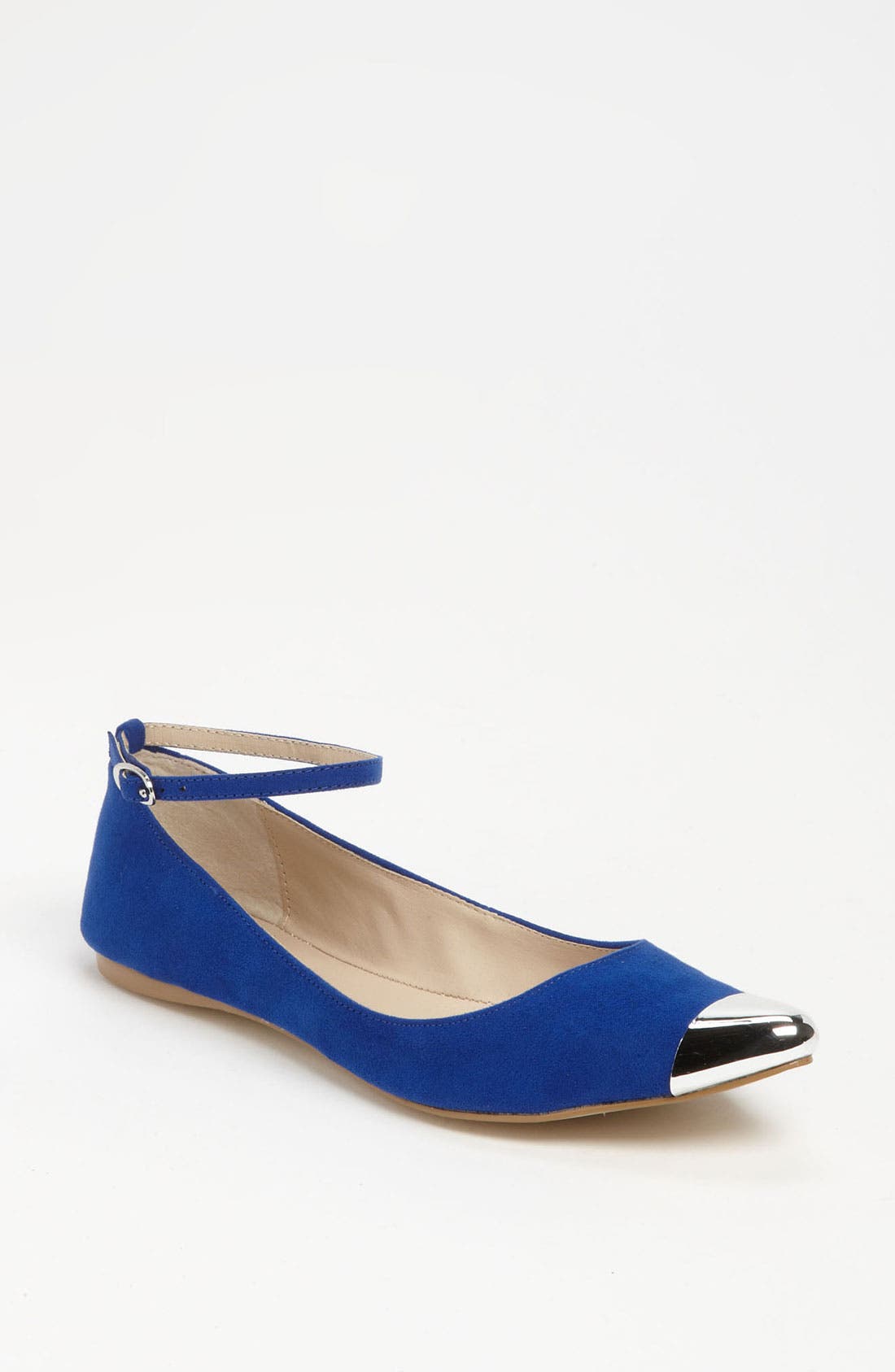 'Ashley' Flat, Main, color, COBALT