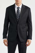 Bonobos Jetsetter Standard Fit Black Stretch Wool Suit Jacket