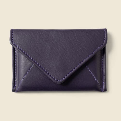 Casupo Mini Envelope Wallet With Rfid Protection In Purple