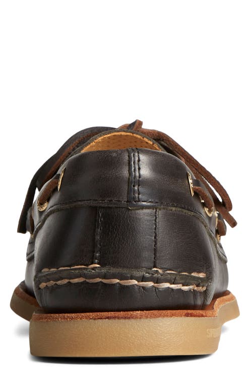 Sperry Authentic Original 2-eye Boat Shoe In Black