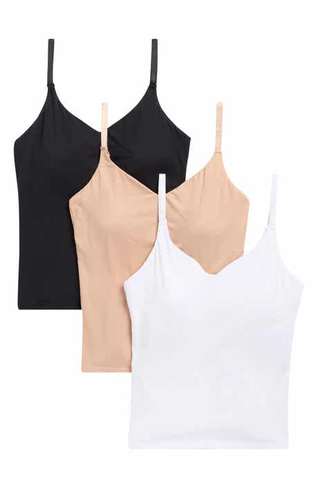 Lands' End Soft Essential 3-Pack Everyday Cotton Camisoles