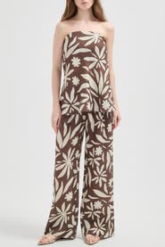 nuaje nuaje Rhea Wide-leg Linen Pant