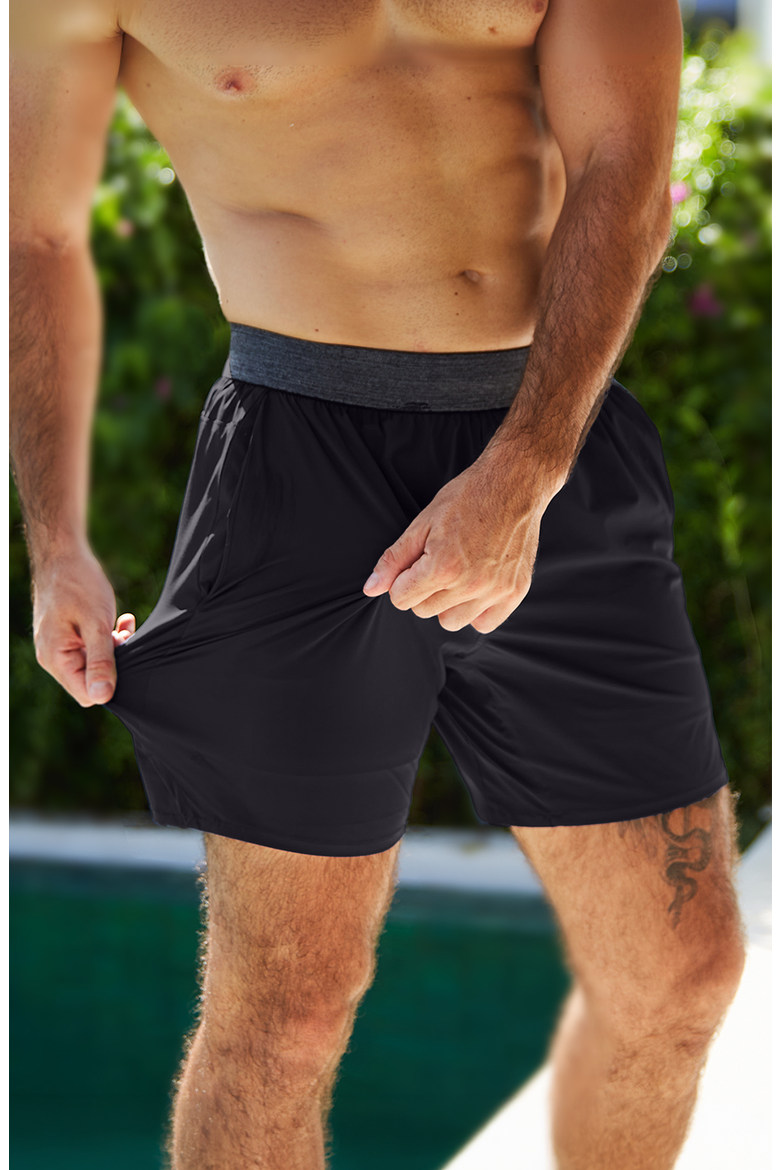 Titan Ripstop Shorts, Alternate, color, Gotham (Black)