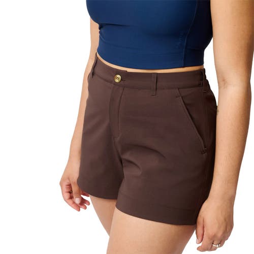 Hikerkind Trail Short In Burgundy