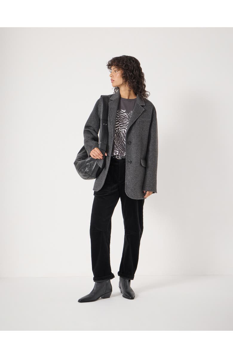 Hush Metallic Graphic T-Shirt, Alternate, color, Charcoal Grey