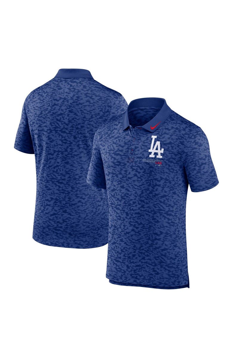 Nike Men's Nike Royal Los Angeles Dodgers Next Level Performance Polo, Main, color, Royal