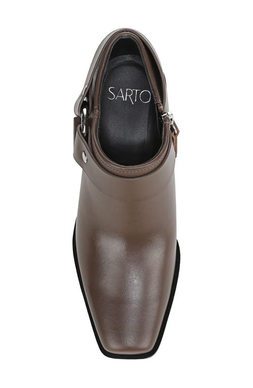 Sarto By Franco Sarto Imogen Harness Bootie In Brown