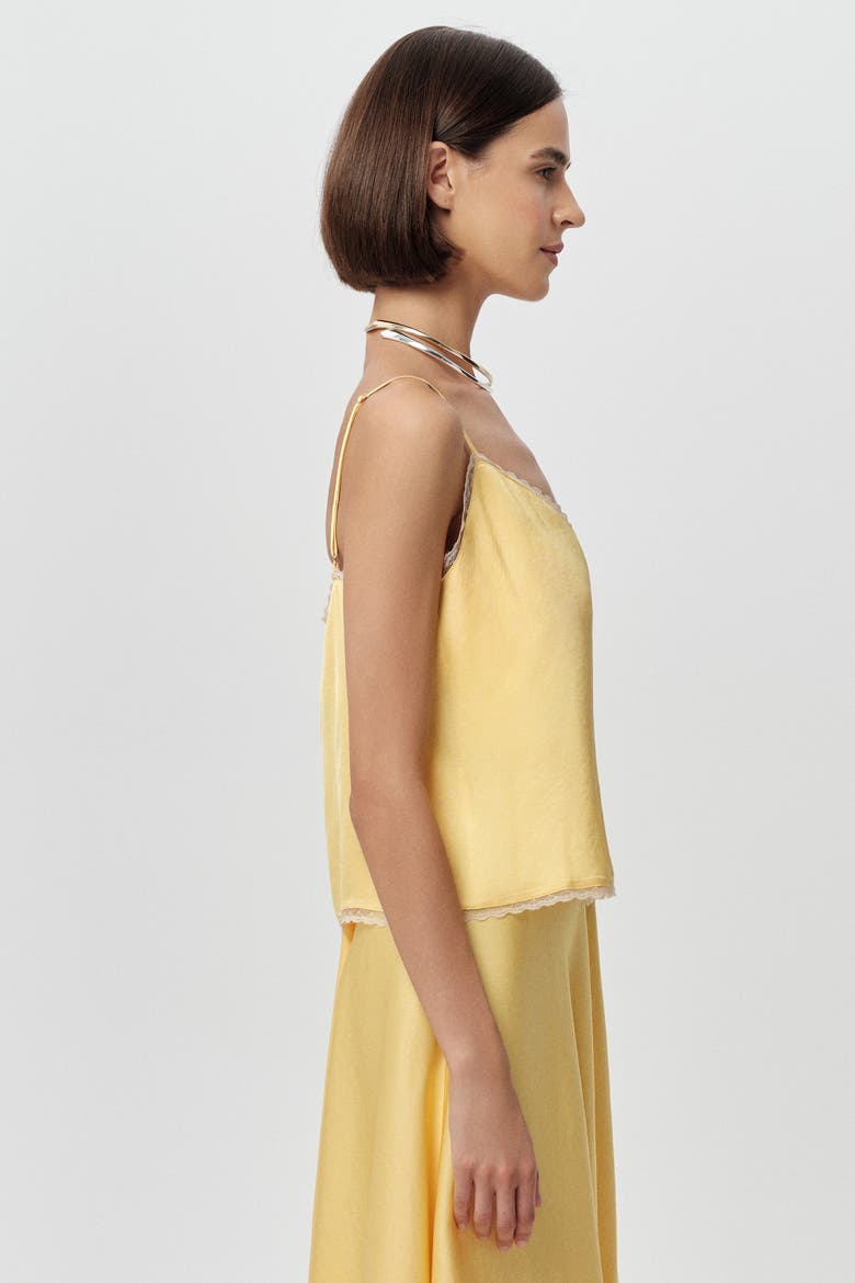 Tammy Spaghetti Straps  Blouse, Alternate, color, Yellow