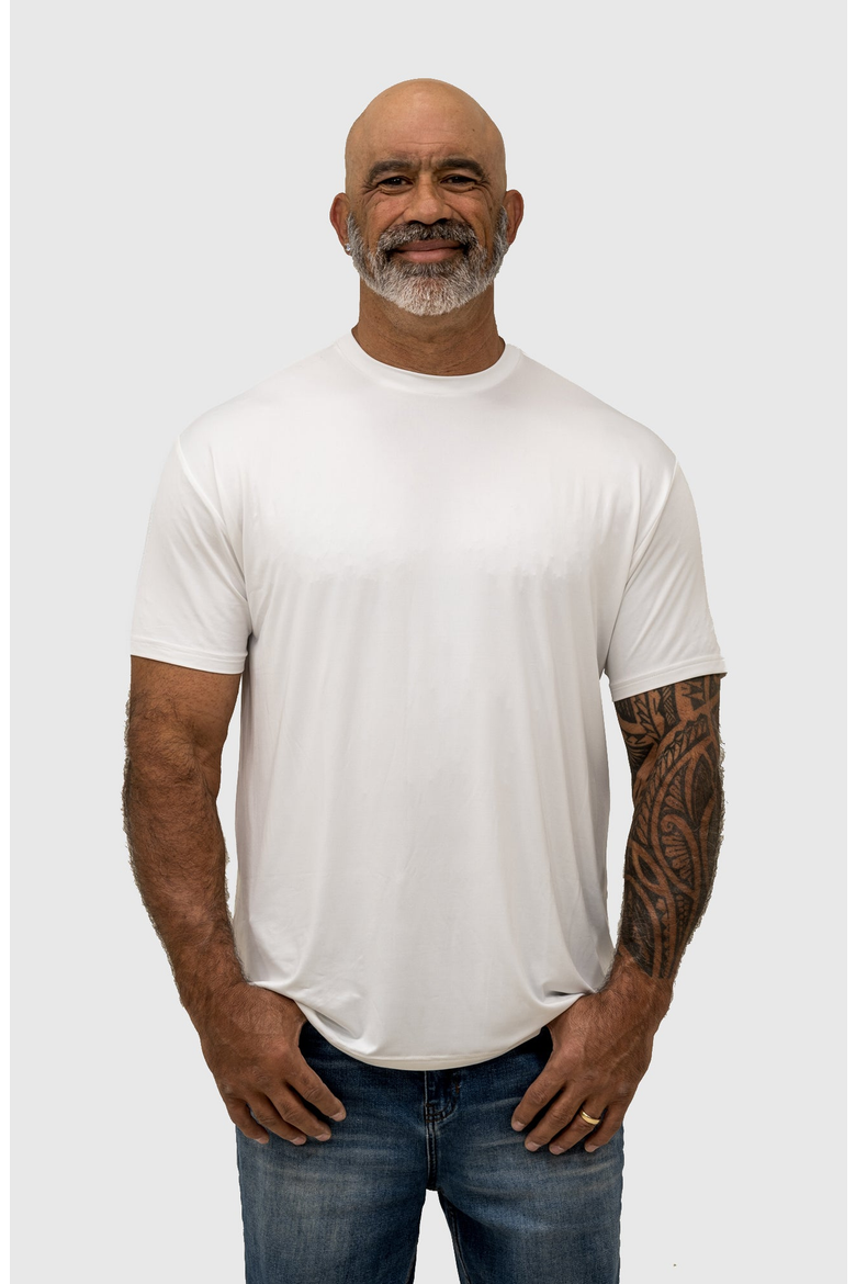 Active Tech 3-Pack Crew Neck T-Shirts, Alternate, color, Black, White, Slate Blue