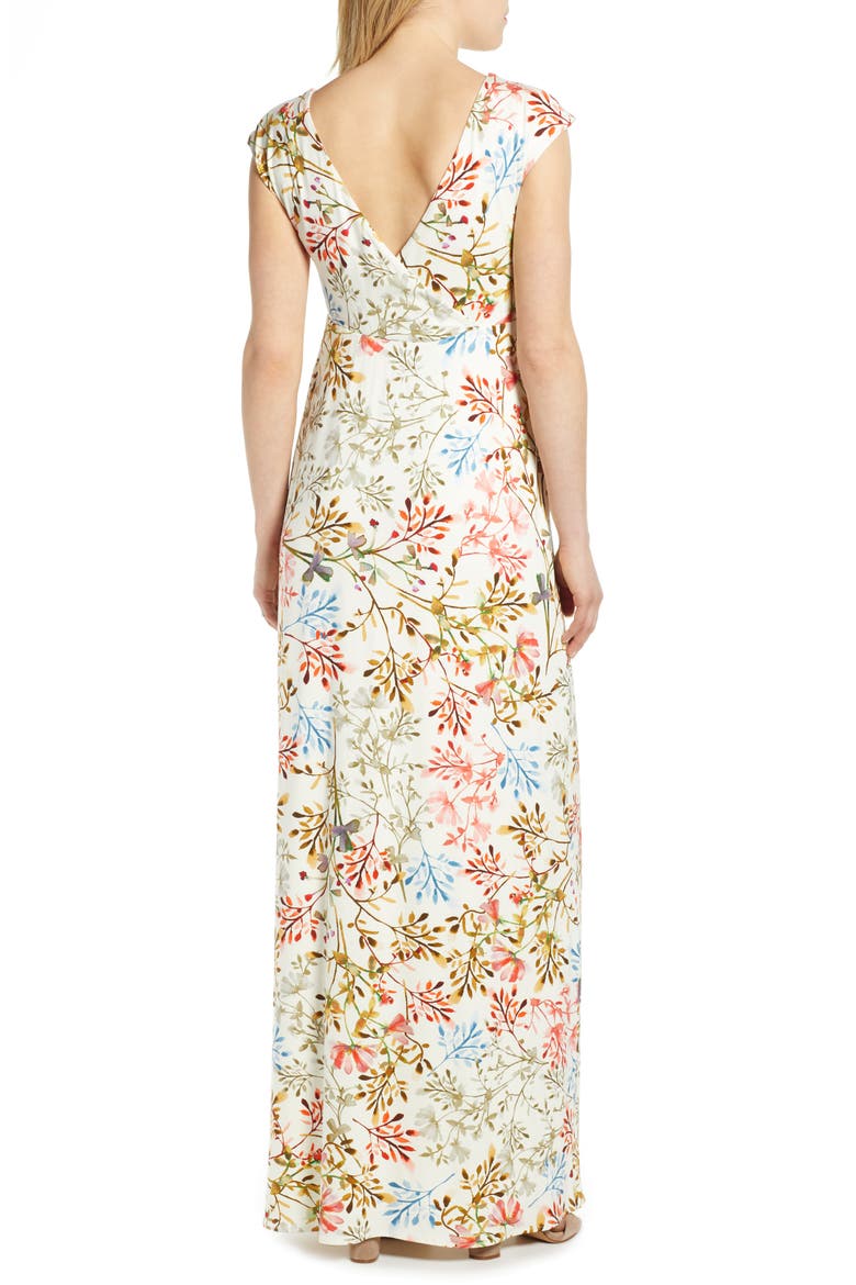 Alana Maternity Maxi Dress, Alternate, color, WHITE