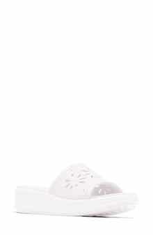 Drift Floral Wedge Slide Sandal