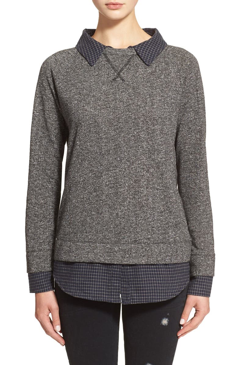 Soft Joie 'Diadem' Layered Pullover, Main, color, 