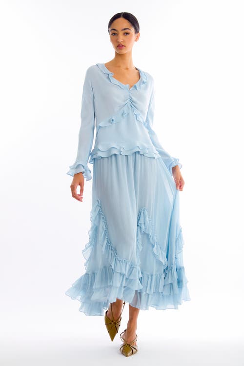 Secret Mission Sander Blouse In Animal Print