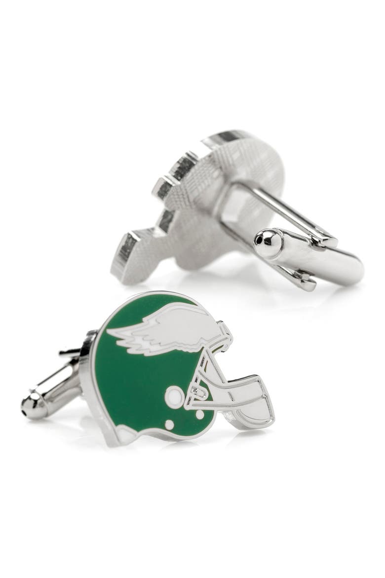 NFL Philadelphia Eagles Retro Helmet Lapel Pin, Alternate, color, GREEN