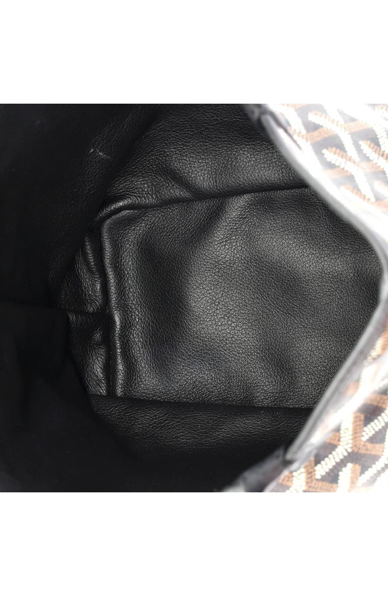 Pre-Owned Goyard Anjou Reversible Tote Coated Canvas Mini, Alternate, color, Black