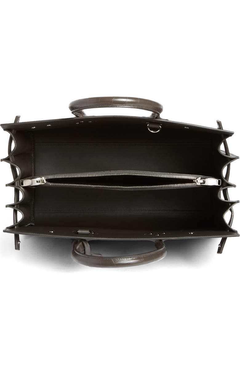 Saint Laurent 'Small Sac de Jour' Croc Embossed Leather Tote, Alternate, color,