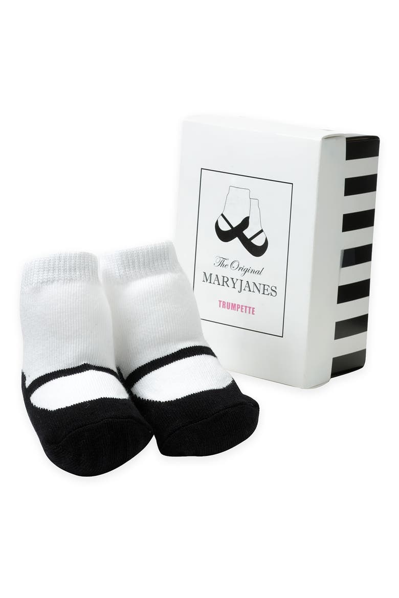 'Ballerina' Socks Gift Set, Main, color, BLACK/ WHITE