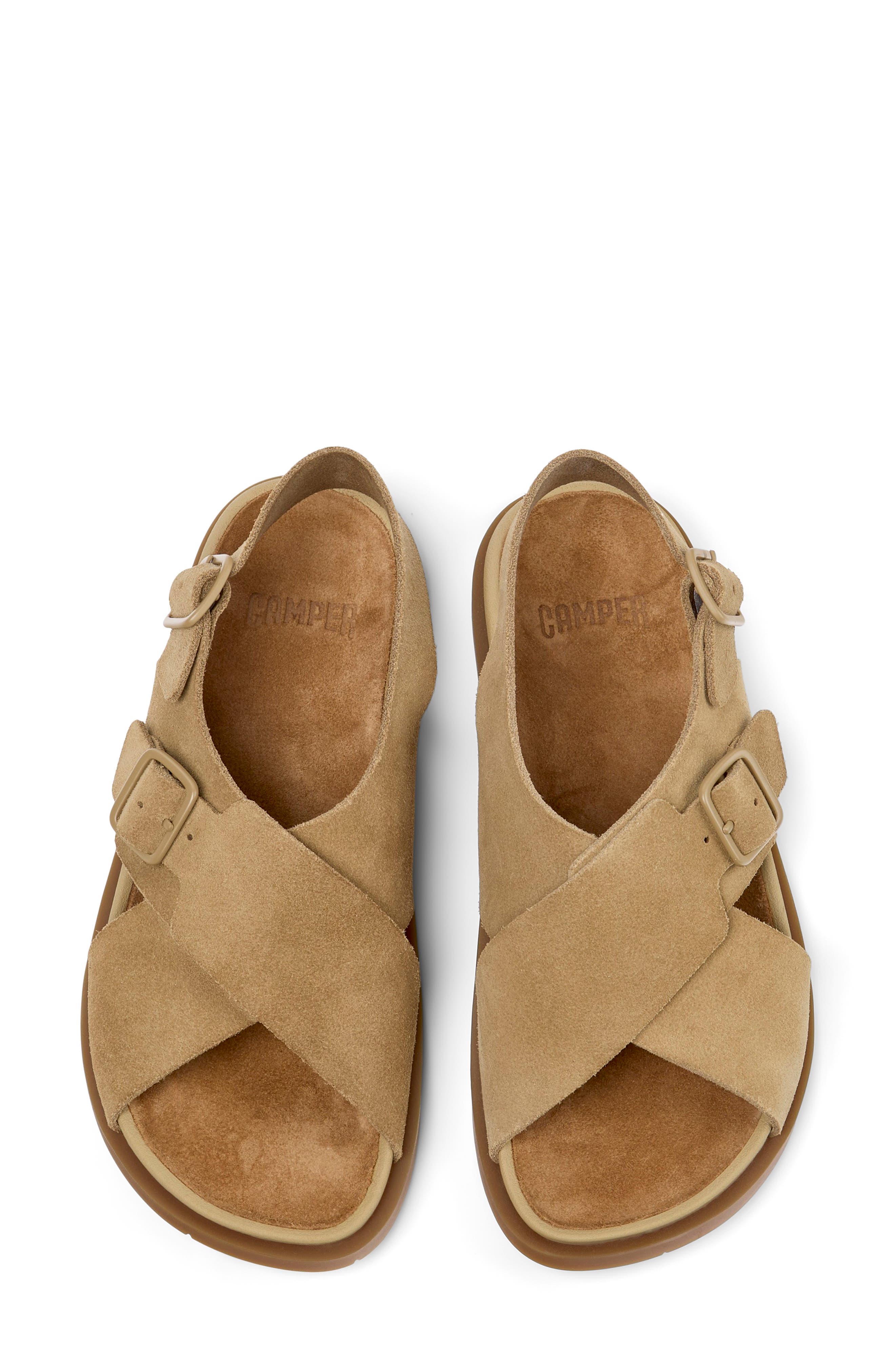 Louise Slingback Sandal, Alternate, color, BROWN