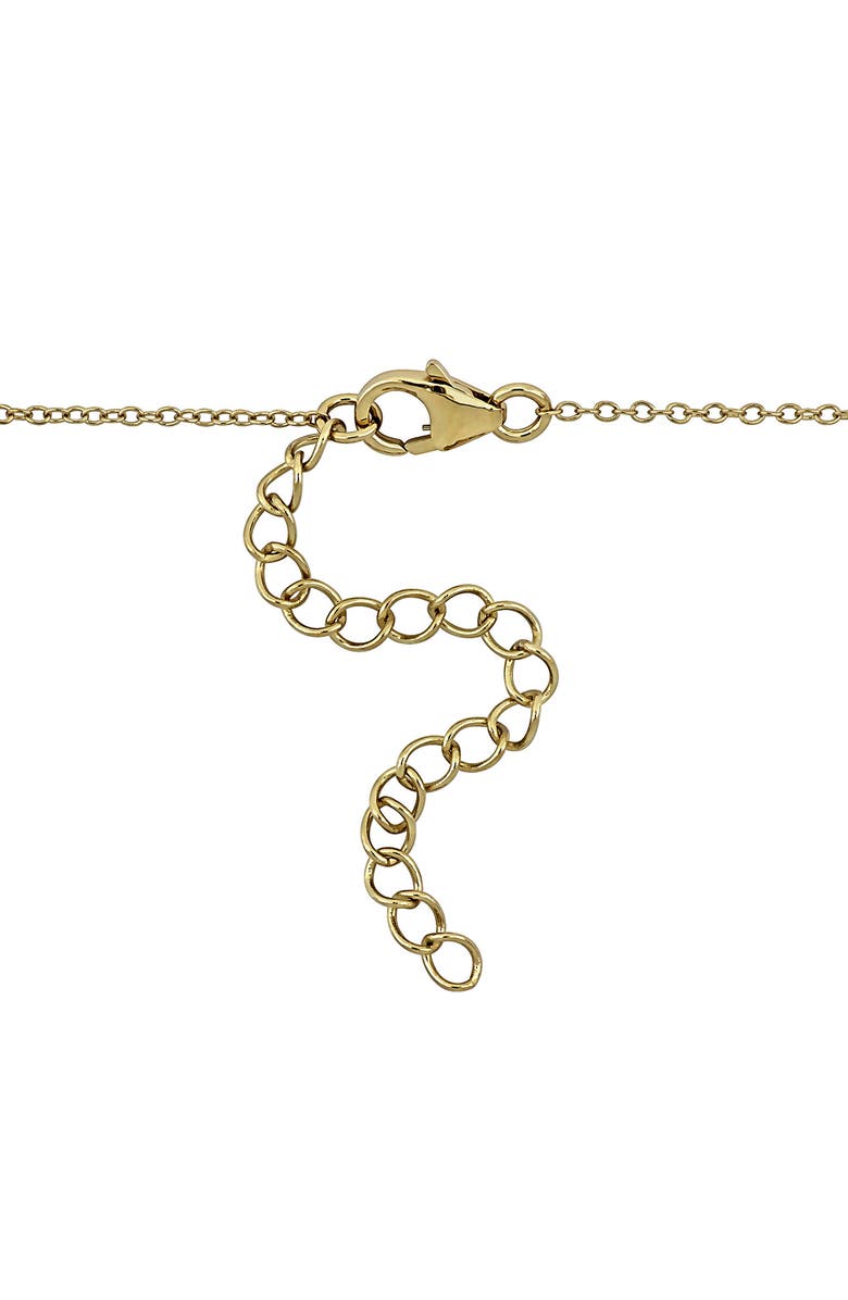 DELMAR Lab Created Pink Sapphire Necklace, Alternate, color, Pink