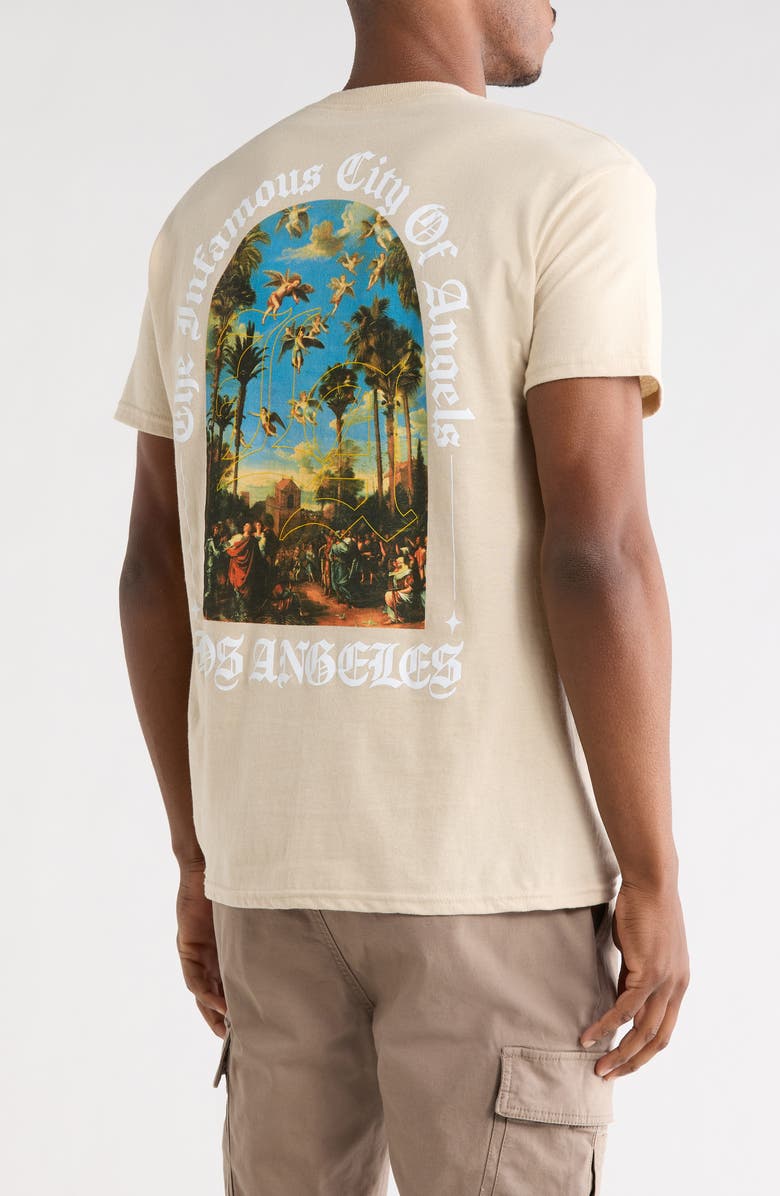 RETROFIT City of Angels Graphic T-Shirt, Alternate, color, Sand