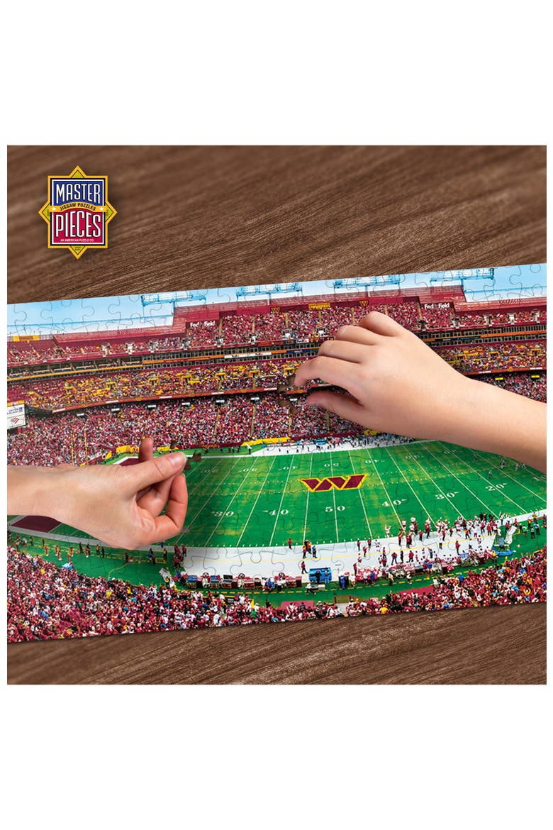 Washington Commanders 1000pc Pano Puzzle, Alternate, color, Multicolor