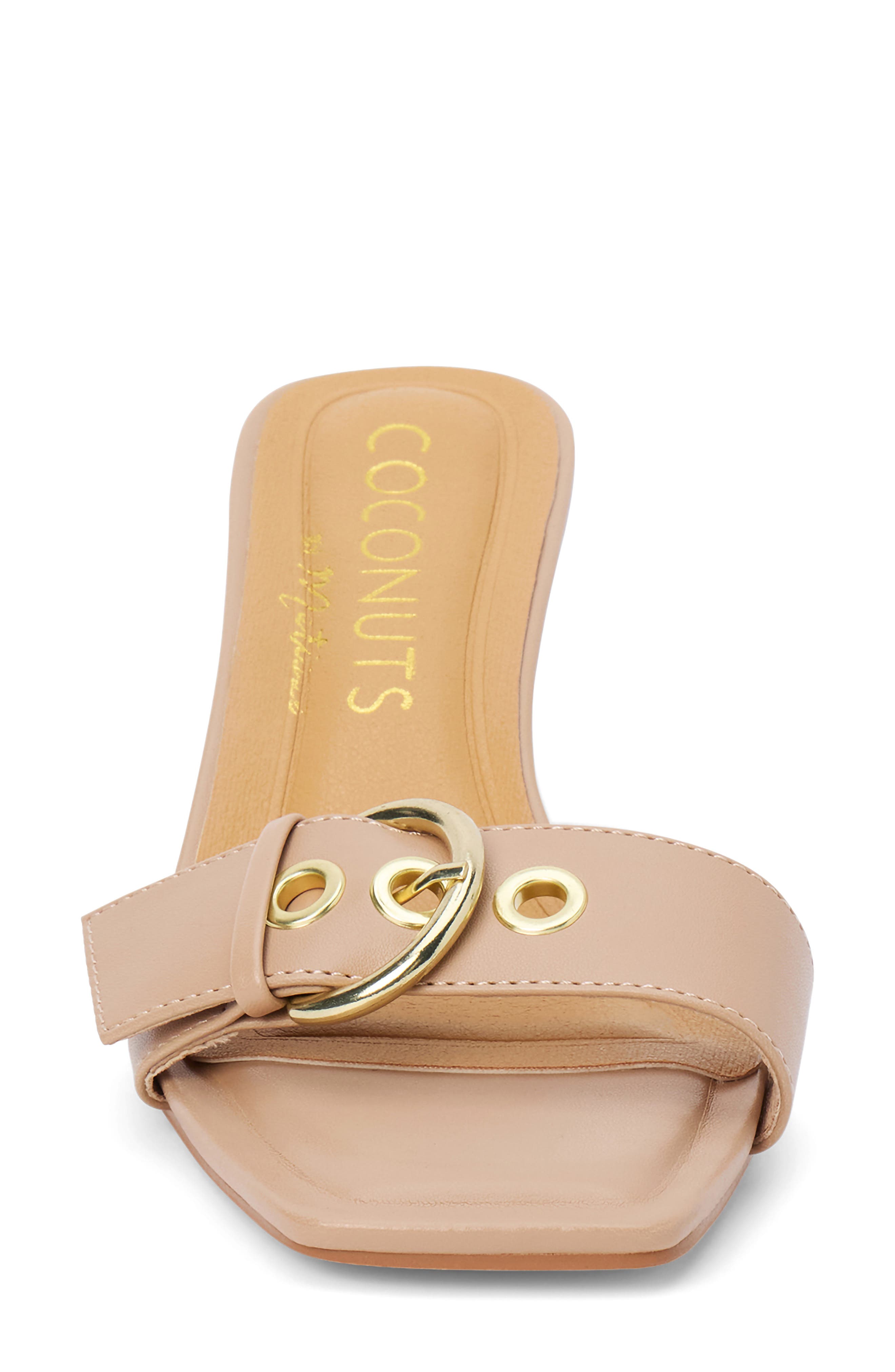 Dayna Slide Sandal, Alternate, color, BEIGE