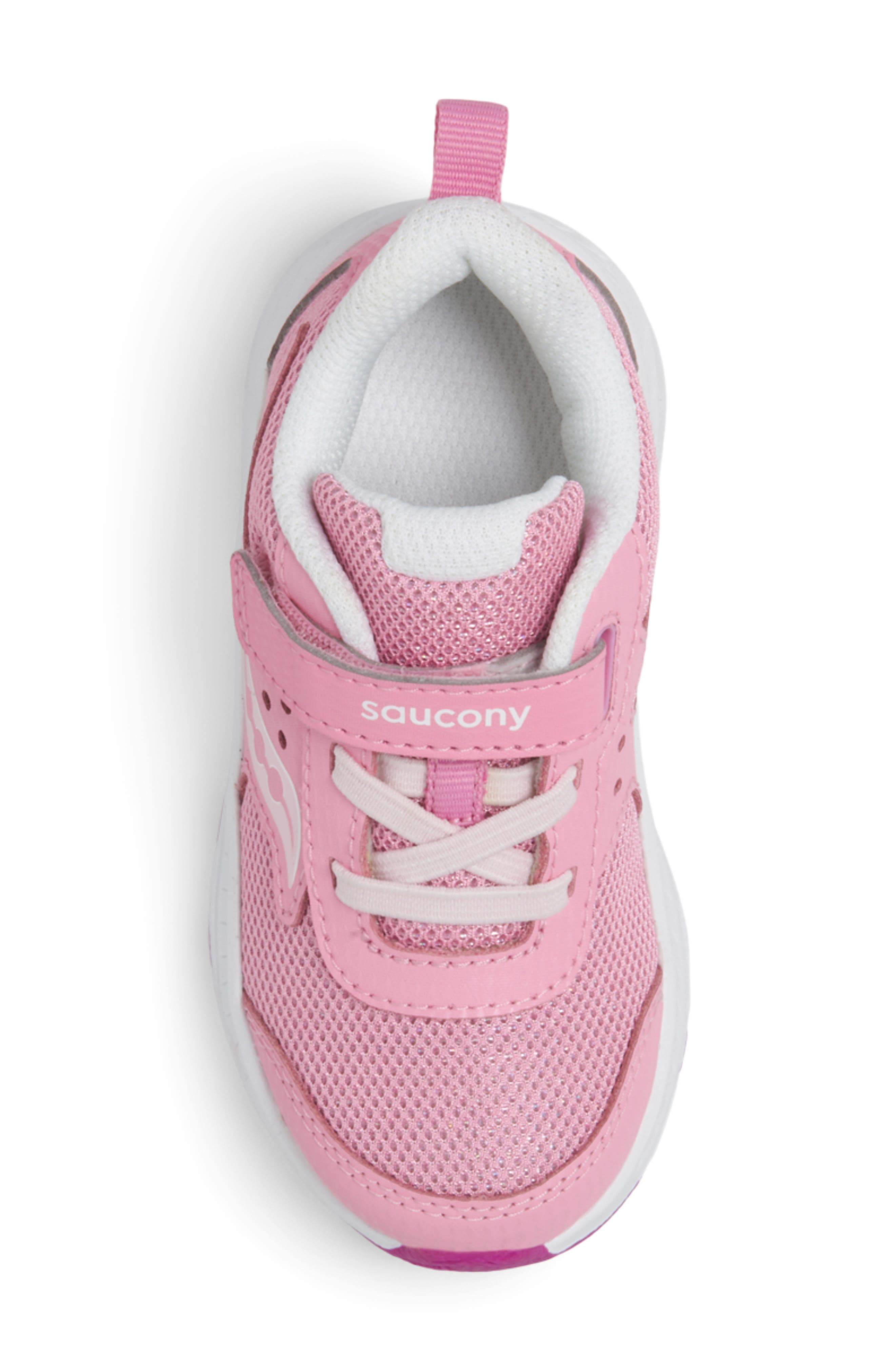 Saucony Ride Jr. Sneaker, Alternate, color, Pink