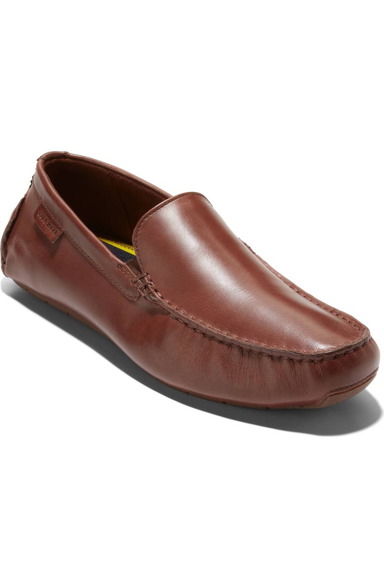 Cole Haan Grand Venetian Driver Loafer, Main, color, Ch Woodbury / Gum