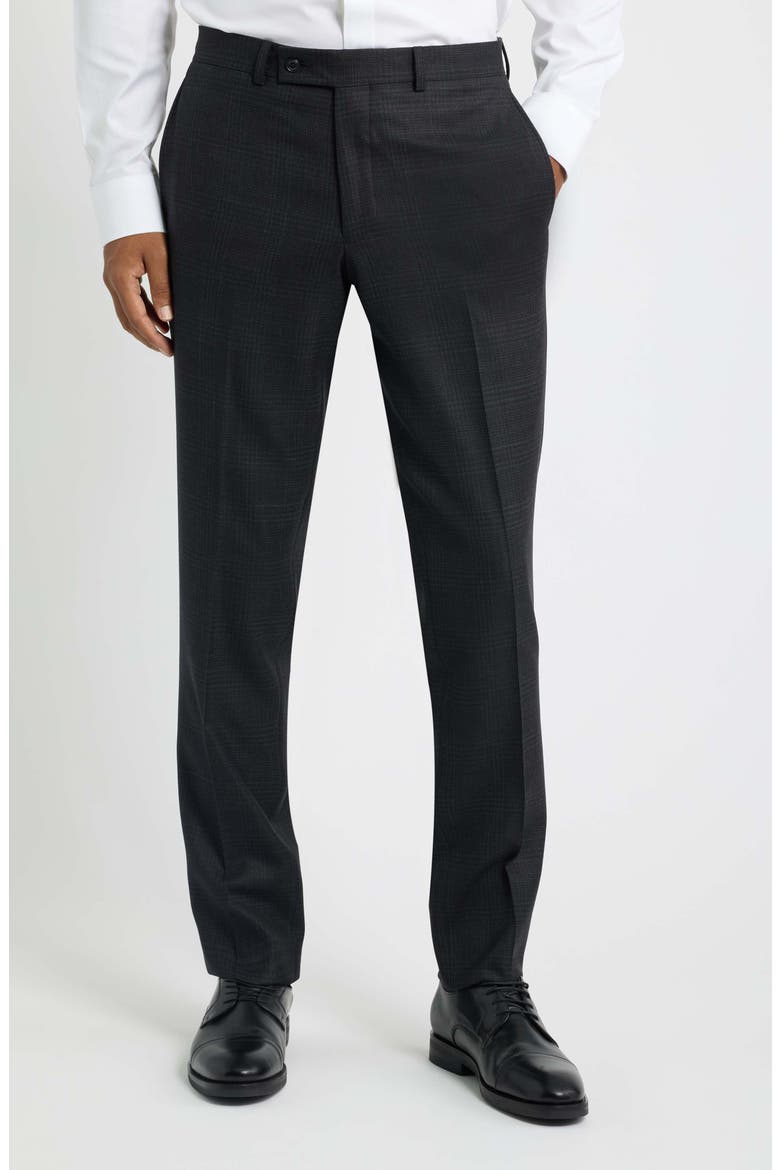 Midland Wool Suit, Alternate, color, BLACK