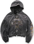 Represent G 'n' R Cross Graphic Zip Hoodie