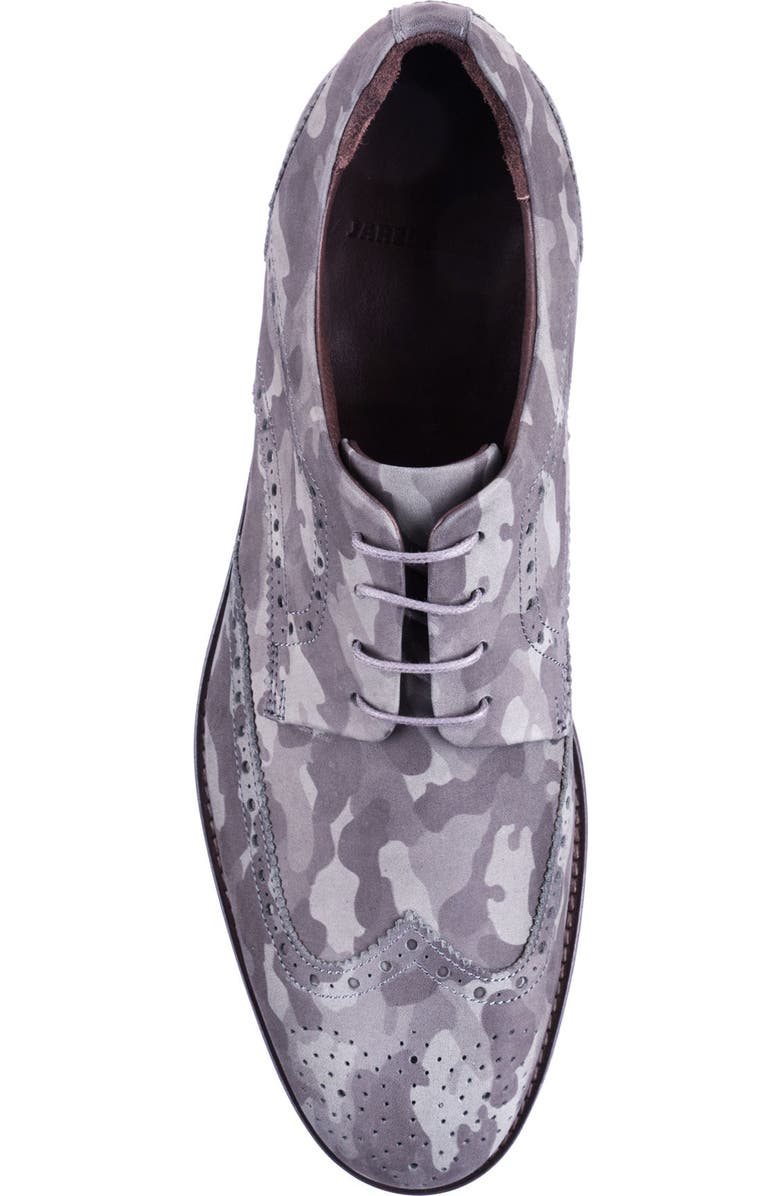Jared Lang Caleb Camo Wingtip Derby, Alternate, color,
