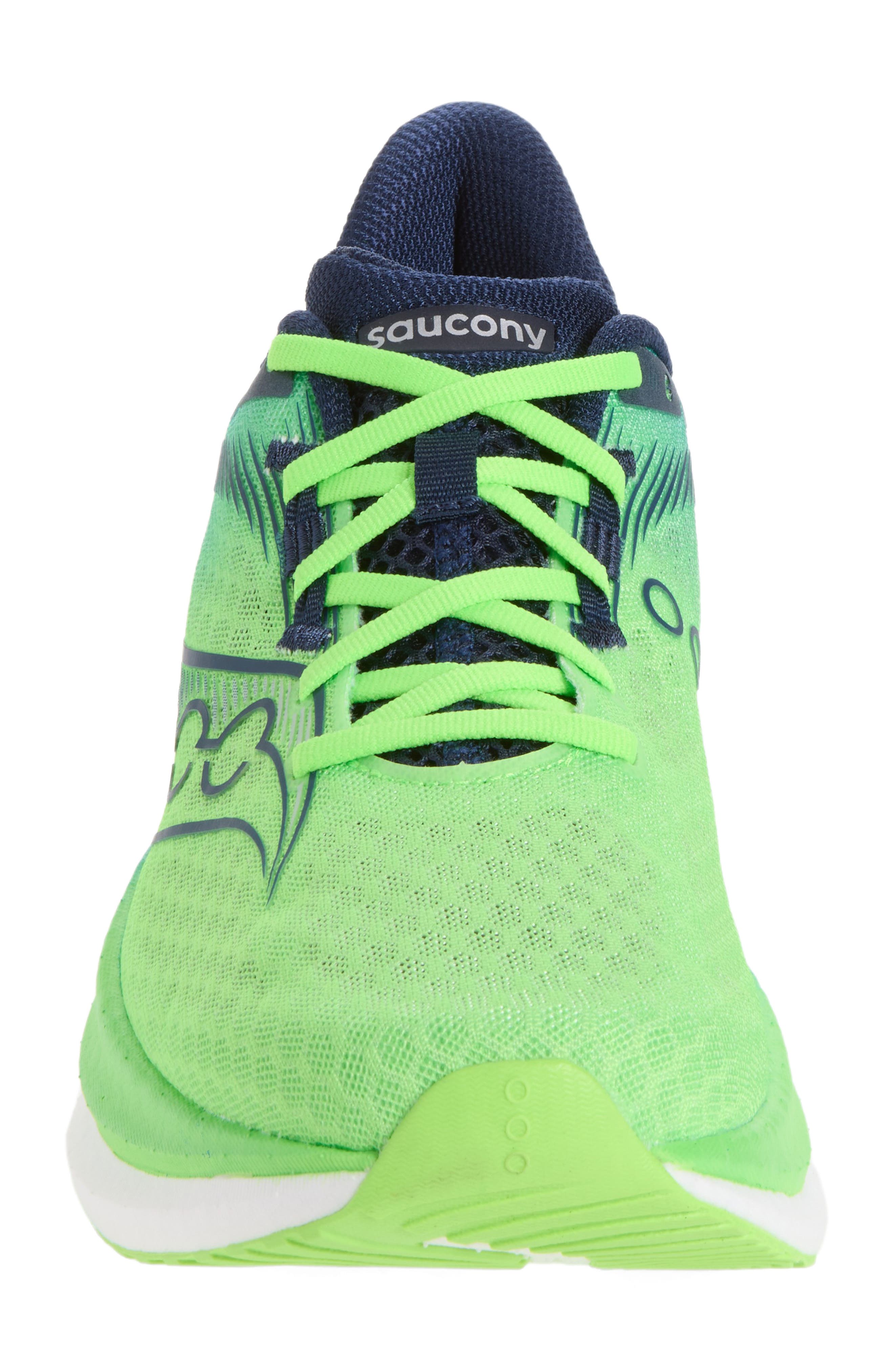 Endorphin Speed 5 Running Shoe, Alternate, color, SLIME/ COBALT