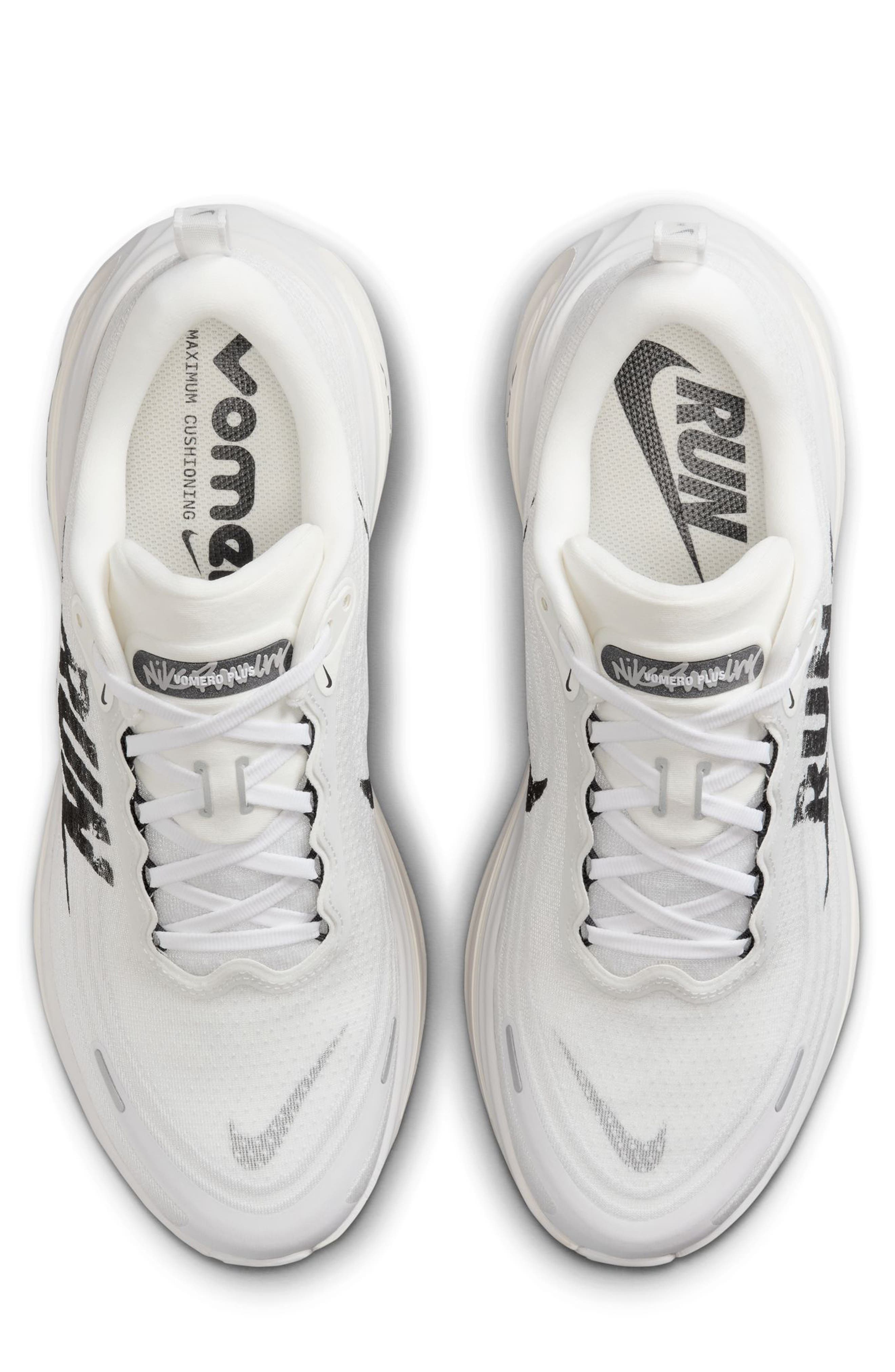 Nike Vomero Plus Run Running Shoe, Alternate, color, Summit White/ Black