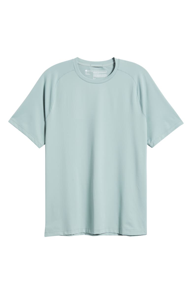 Zella Performance T-Shirt, Alternate, color, Grey Blue
