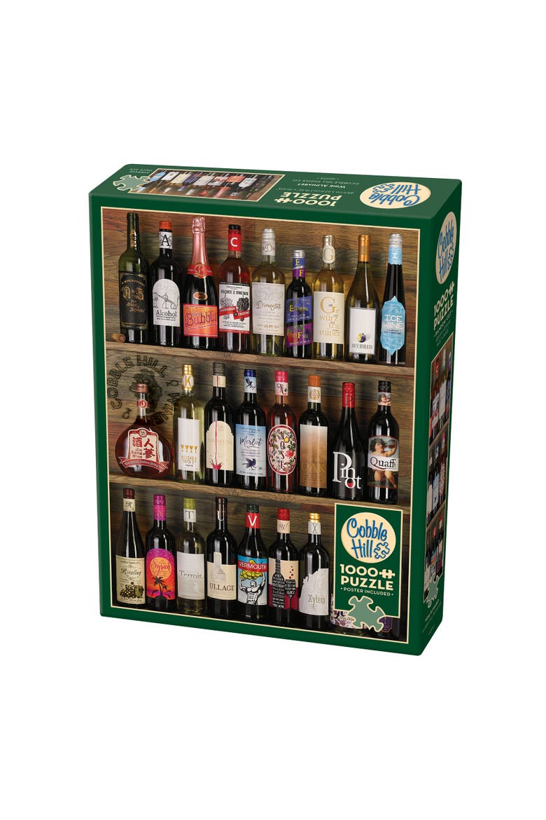 Wine Alphabet 1000 Piece Puzzle, Main, color, Multicolored