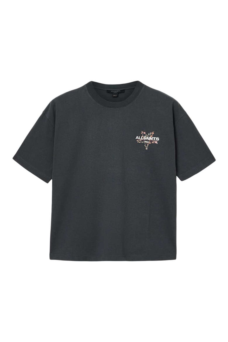 Pentacle Etta Logo Graphic T-Shirt, Alternate, color, WASHED BLACK