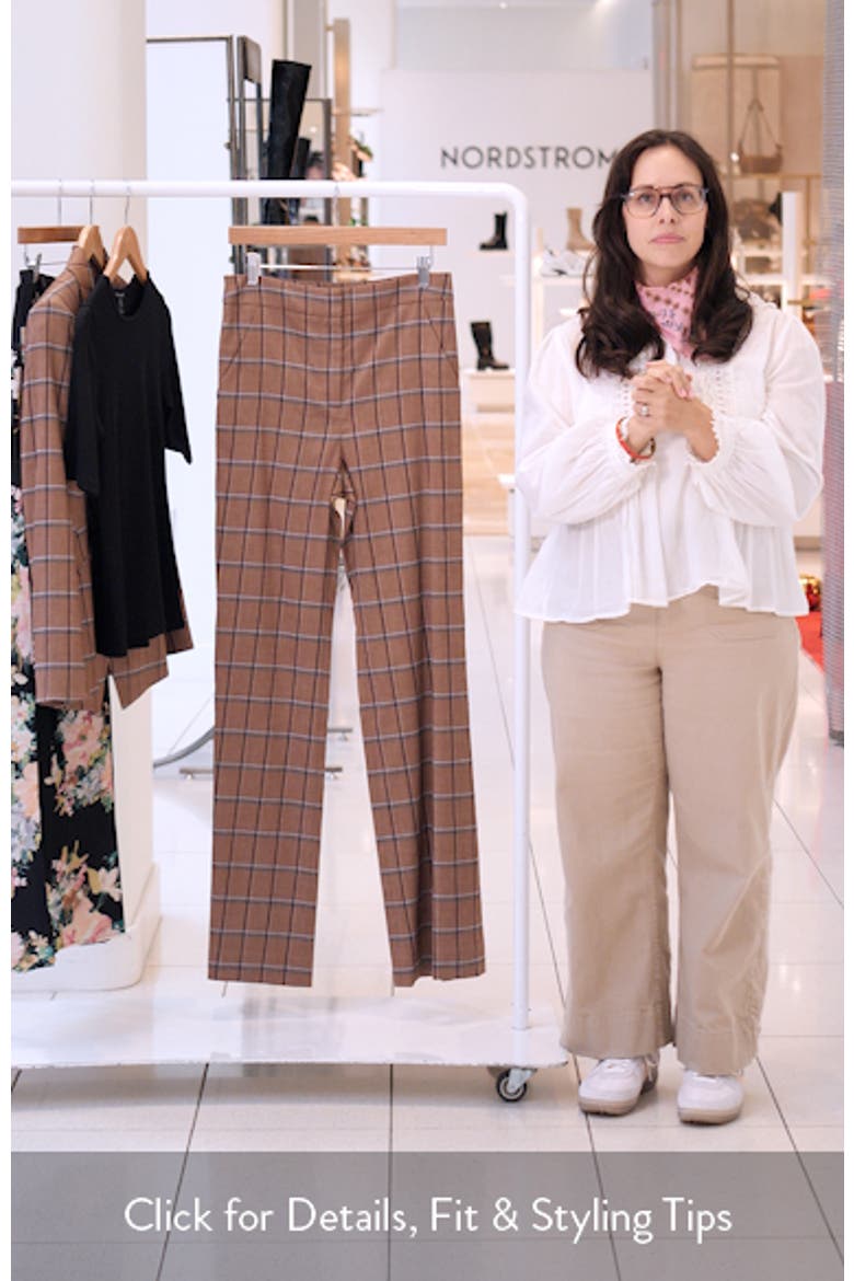 Tonelli Plaid Wide Leg Pants video