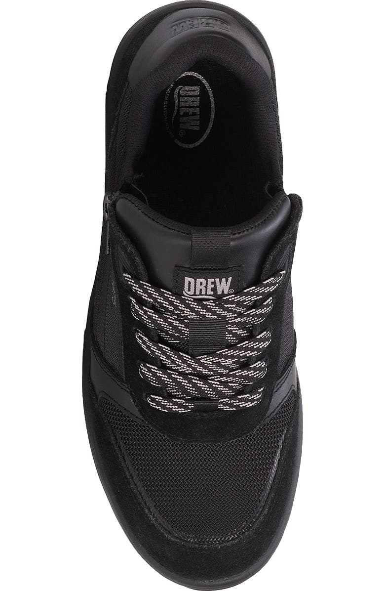 DREW Happy Sneaker, Alternate, color, Solid Black Combo
