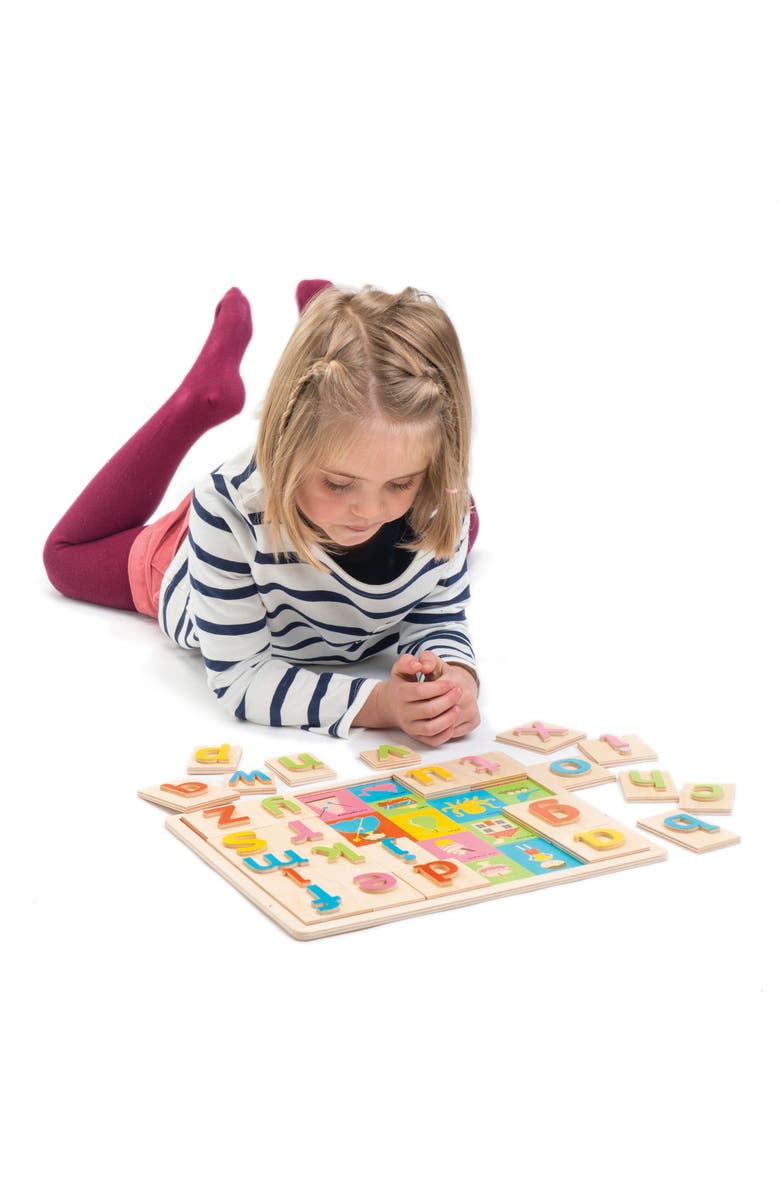 Tender Leaf Toys Alphabet Pictures Toy, Alternate, color, Multi