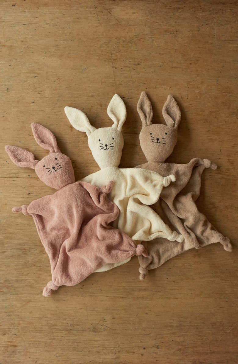 NATURE BABY Casey Cuddle Bunny, Alternate, color, Nougat Terry