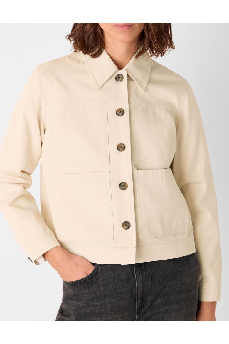 Mia Pocket Detail Jacket, Alternate, color, Neutral