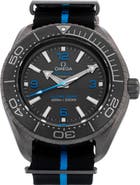 Watchfinder & Co. Omega Preowned 2023 Planet Ocean 215.92.46.21.01.001 NATO Strap Watch, 45.5mm