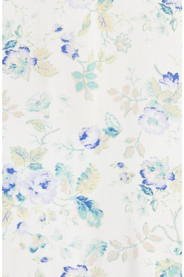 Katie Check Chemise, Alternate, color, IVORY EGRET FADED FLORAL