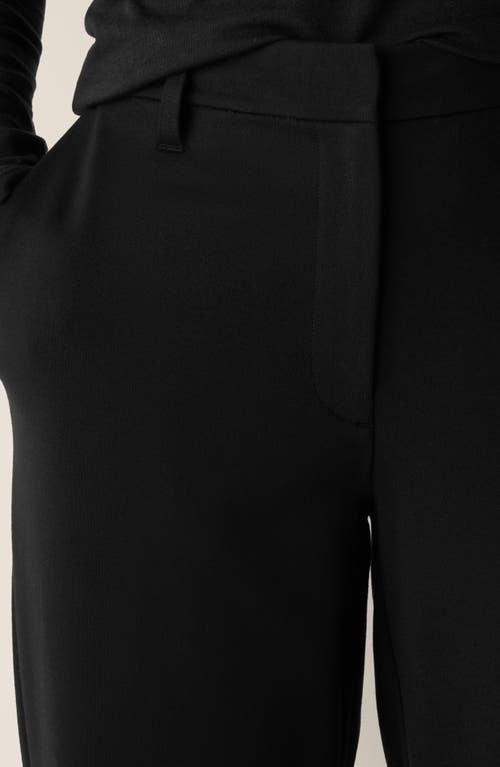 Eileen Fisher Tapered Ankle Pants In Black