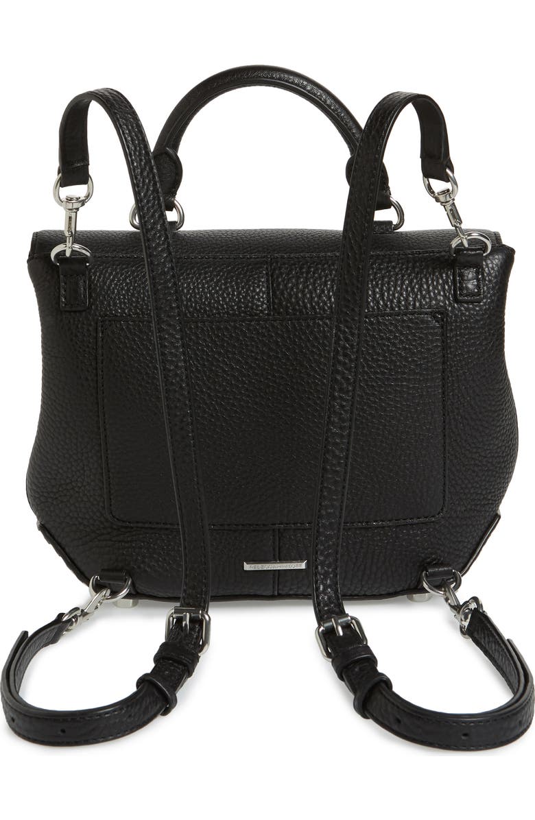 Rebecca Minkoff Medium Darren Convertible Leather Backpack, Alternate, color,