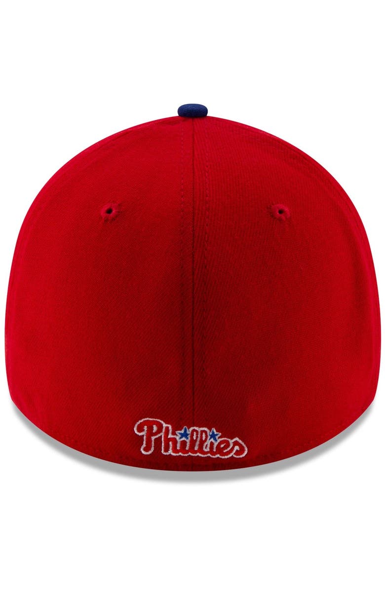 New Era Men's New Era Red Philadelphia Phillies Game Team Classic 39THIRTY Flex Hat, Alternate, color, Red