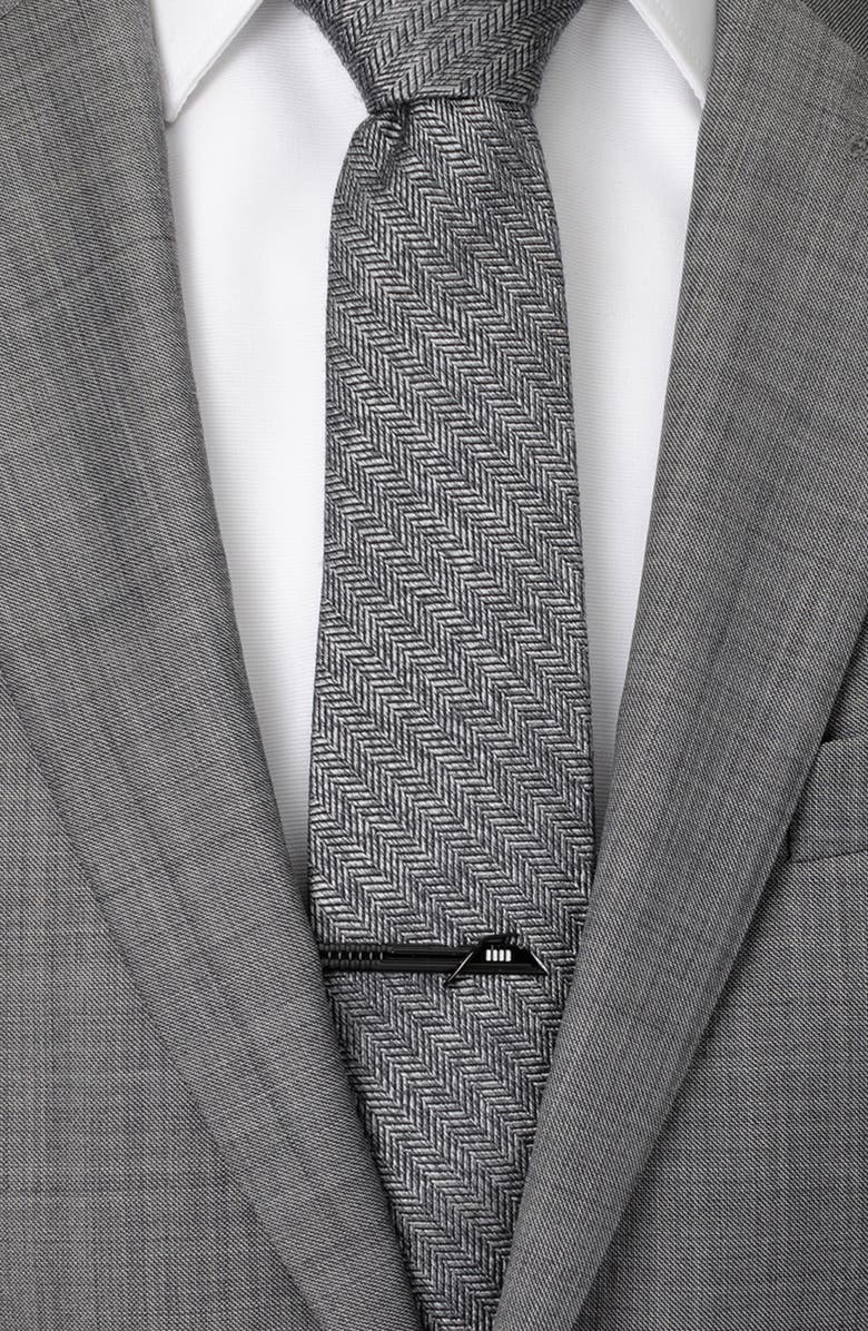 Cufflinks, Inc. Star Wars Darksaber Tie Clip, Alternate, color, Black